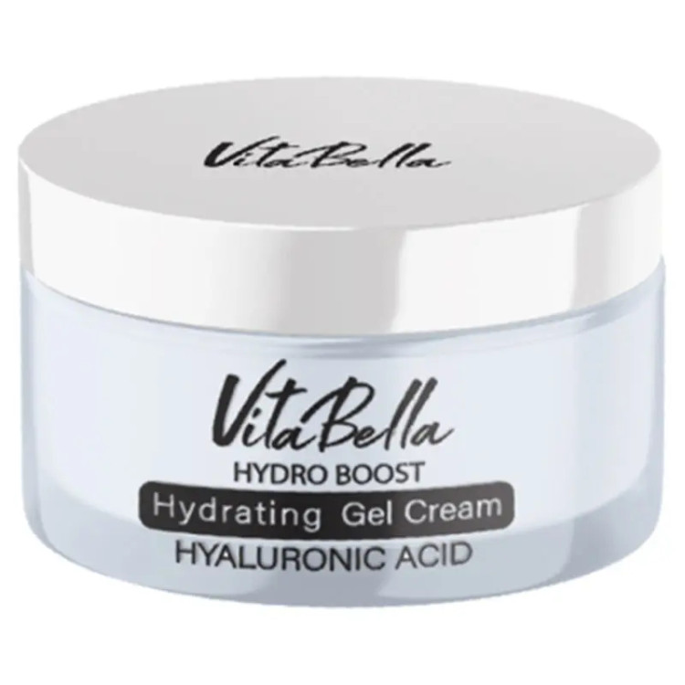 ژل ابرسان مخصوص پوست چرب حاوی هیالورونیک اسید برند ویتابلا رفع چین و چروک و ضدافتادگی و شلی پوست-شاداب کننده با حجم 50 میل